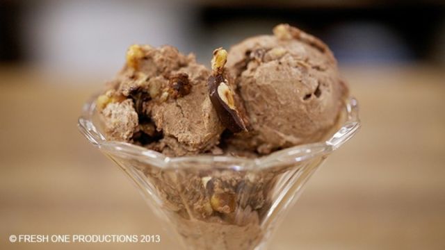 Bacio gelato (sladoled od čokolade i lješnjaka)