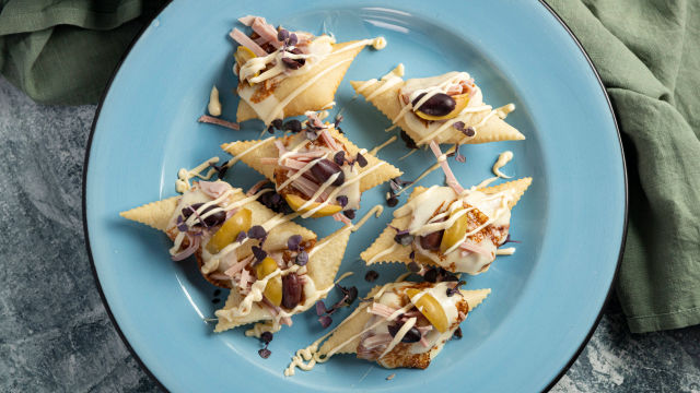 Gnocco fritto s dimljenom scamorzom